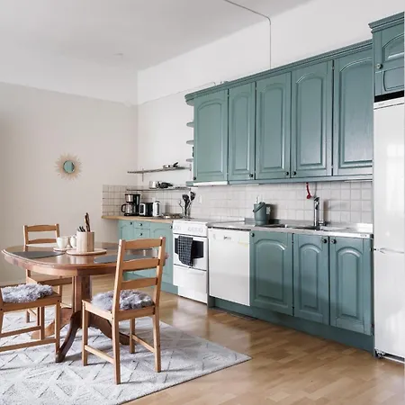 Nordic Vintage 1br In Kamppi Helsinki