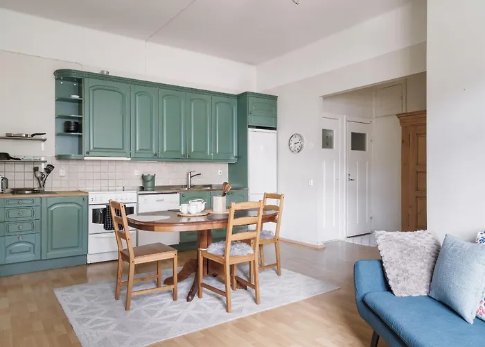 Nordic Vintage 1br In Kamppi