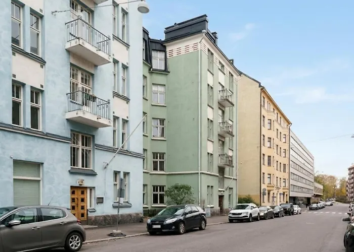Nordic Vintage 1br In Kamppi 赫尔辛基
