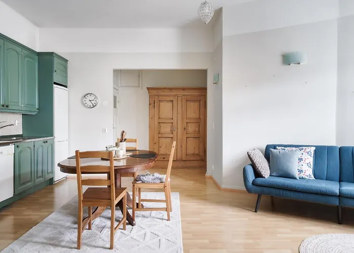 Nordic Vintage 1br In Kamppi Lejlighed *